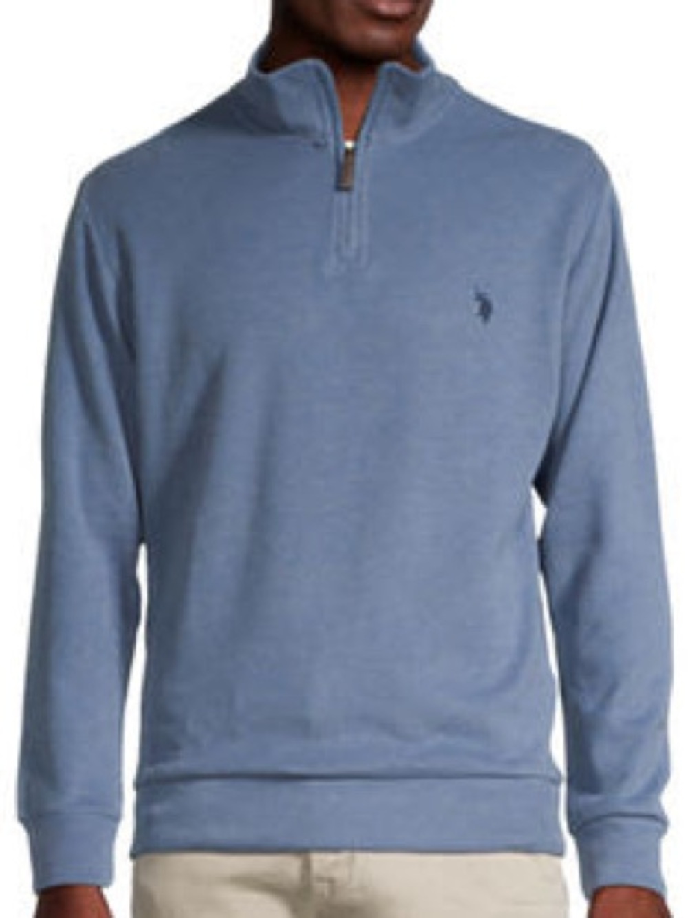 Polo Quarter-Zip Sweater